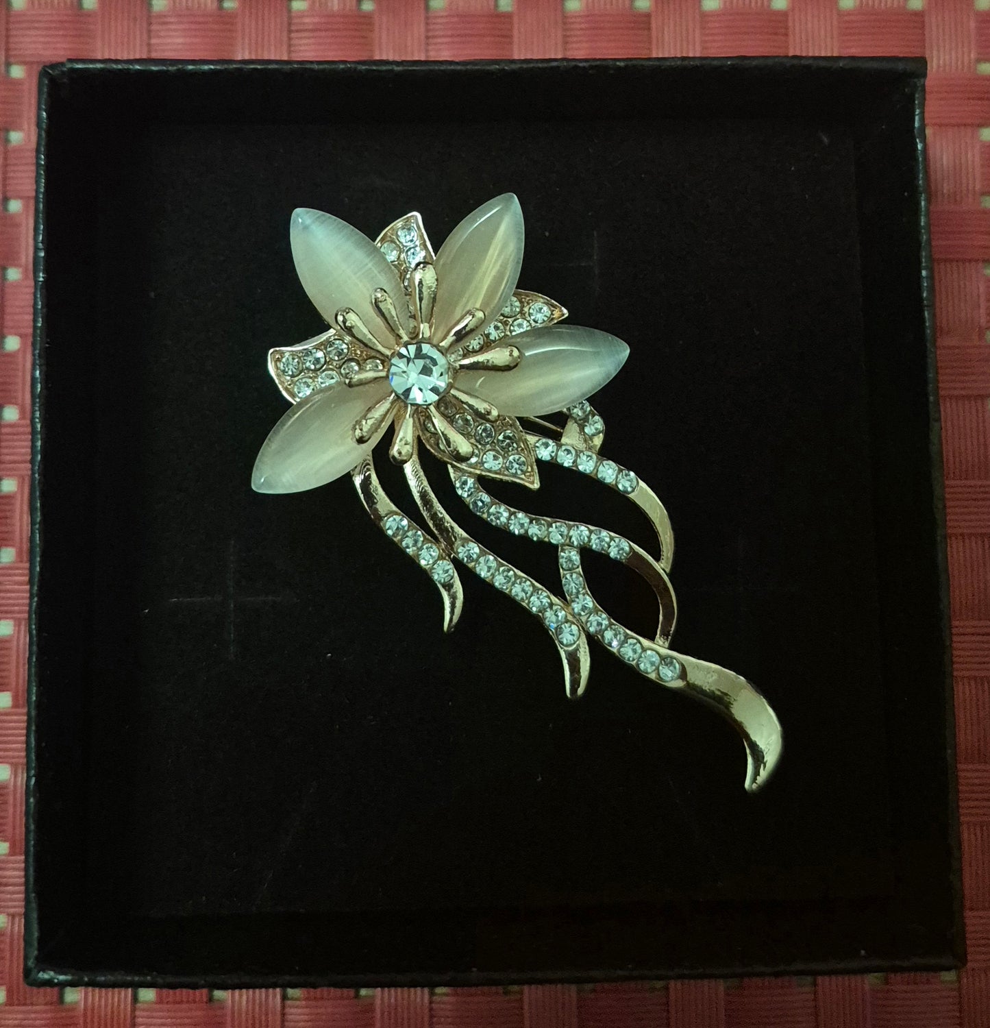 Broche Orchidée