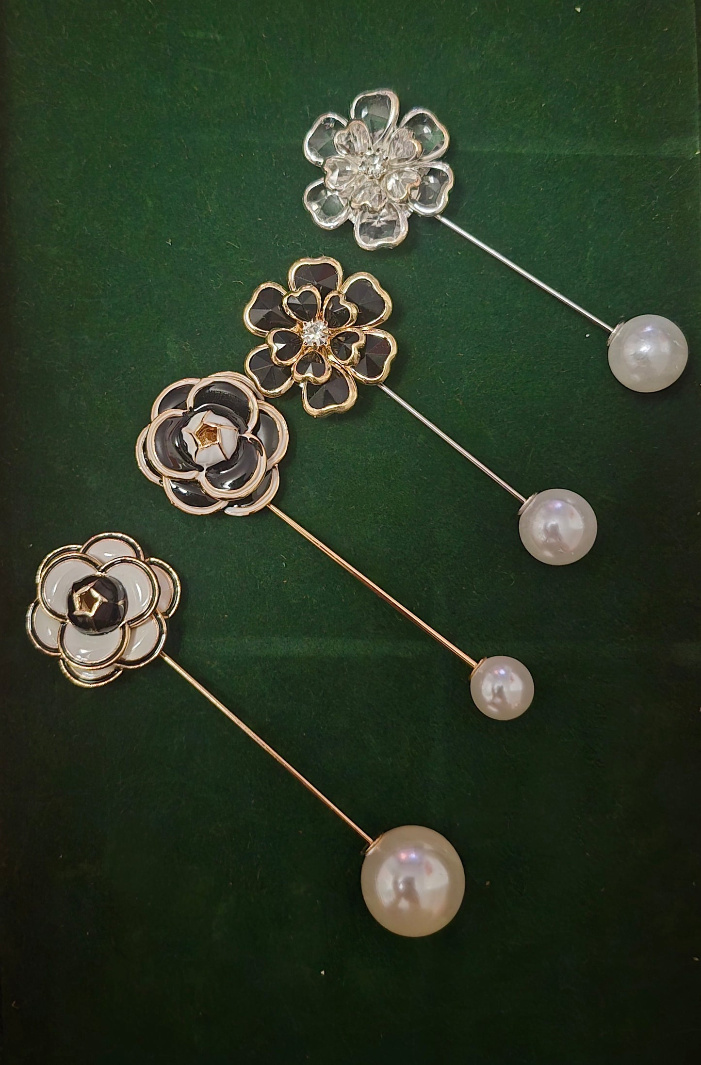 Broche Camélia